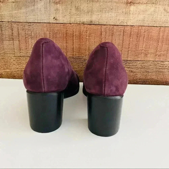Clarks Pump Low (1-1.9 in) Heel Height Heels for Women for  NWOT Clarks Tarah Brae Pump Aubergine Suede